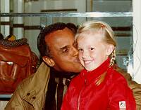 Harry Belafonte and Åsa
